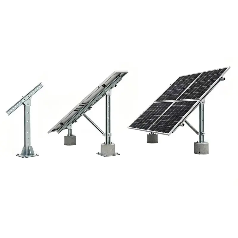 Sistema de montaje solar para montaje en tierra