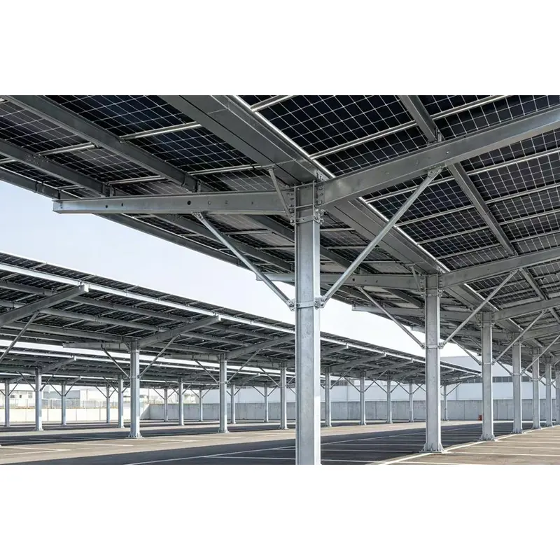 Estructura de acero fotovoltaica