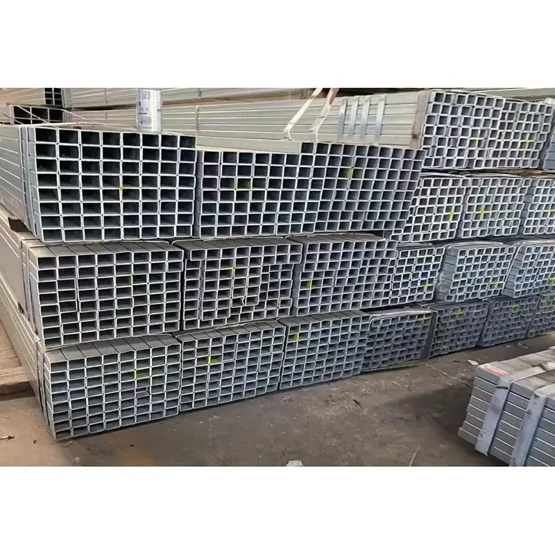Estructura de acero a base de tuberías