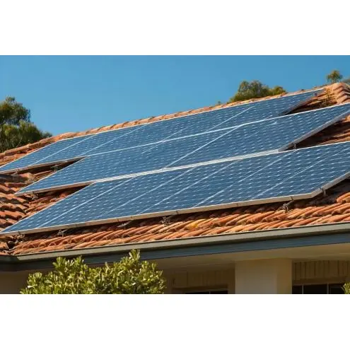 Sistema de montaje solar para techo de tejas